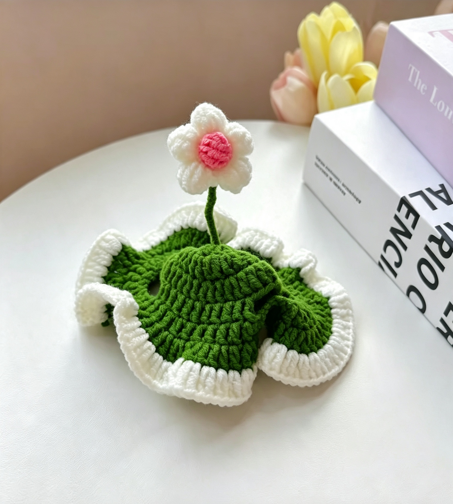 Cute Knitted Pet Hat Set for Cats and Dogs