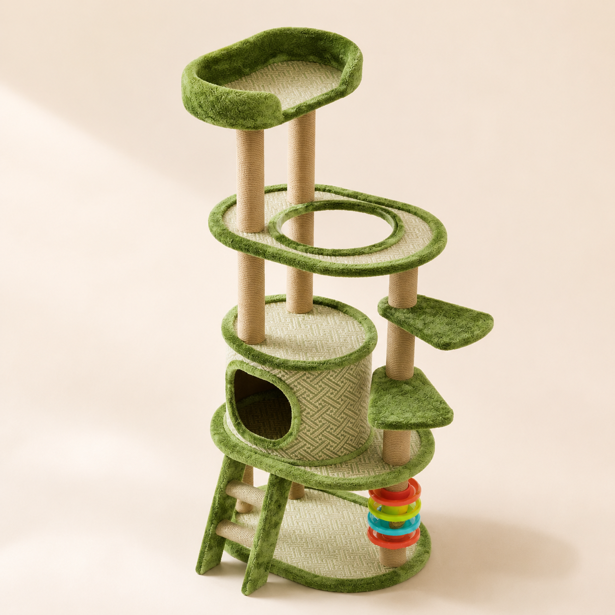 Cozy Haven Multi-Level Cat Tree